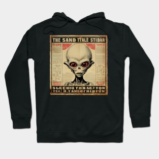 Vintage Japanese Alien UFO | Cool Japanese Sci-Fi Horror #10 Hoodie